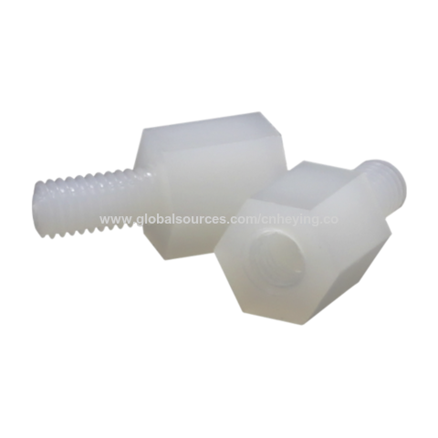 Buy Wholesale China Metric Internal And External Threads Hex Standoff  Htpm306 Oem M3 Male To Female Hexagon Pcb Nylon Standoff Spacer & Nylon  Male And Female Spacer at USD 0.038