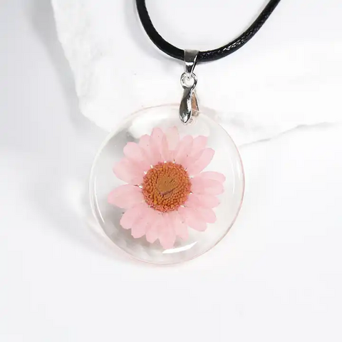 diy resin flowers charms stainless steel