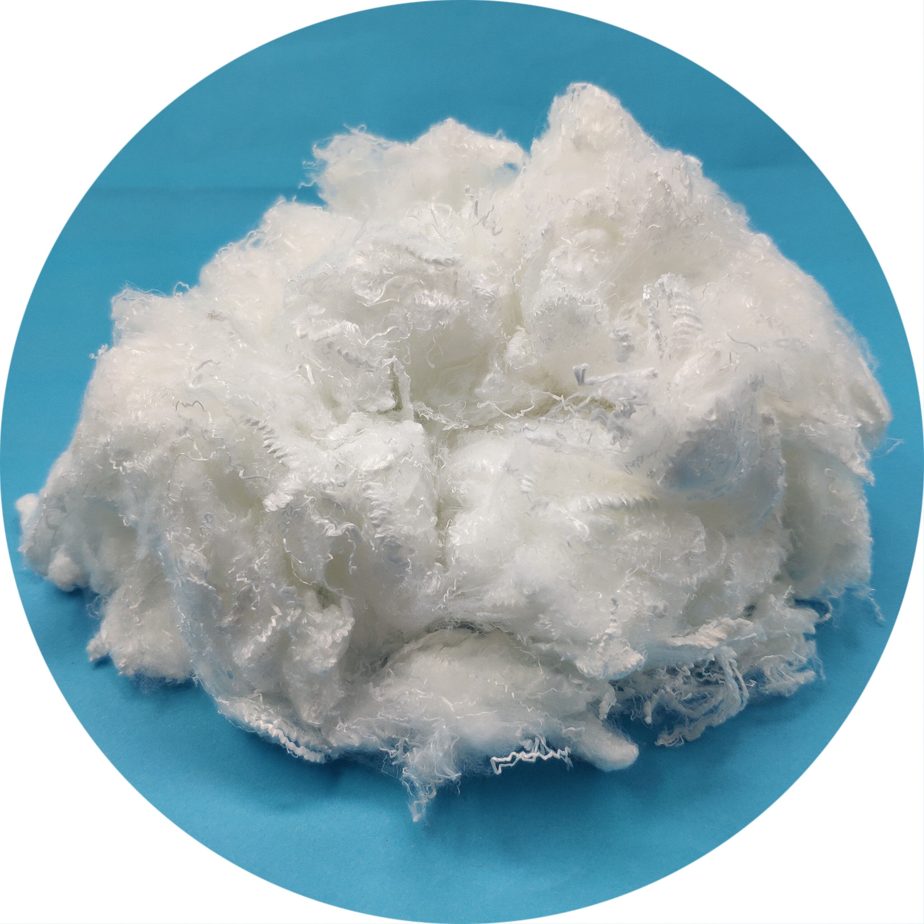 Hcs Polyester Staple Fiber Silicone Or Non-silicon Cotton Stuffing