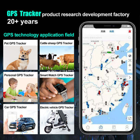 Mini dispositivo 4G personalizable e impermeable, localizador y rastreador inteligente para perros y gatos, collar de seguimiento GPS para mascotas.