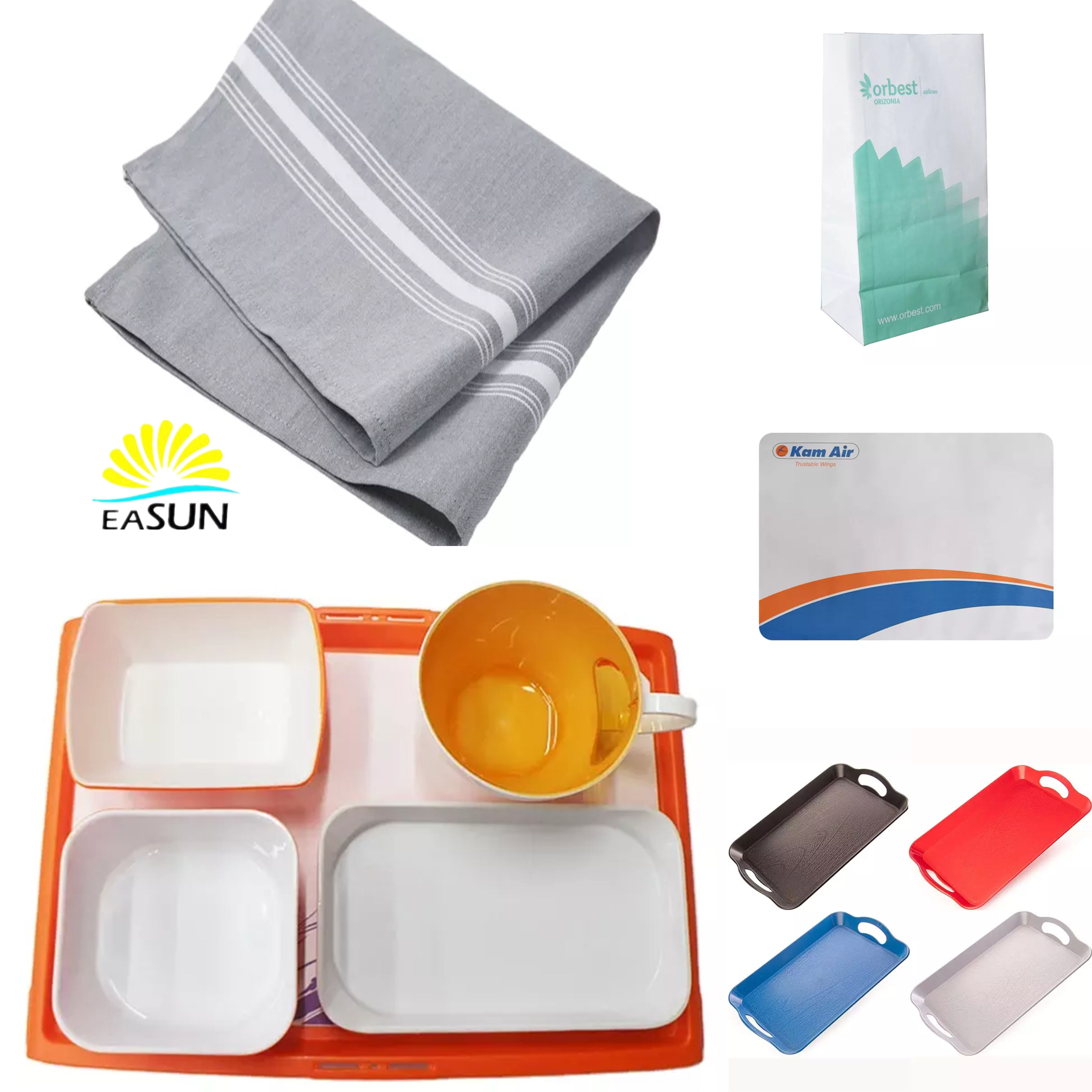 Wholesale Airline Atlas Meal Tray Airline Plastic Tray Abs Airline Tray ...