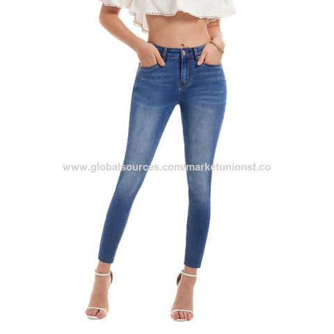 Women's Low Rise Slim Bootcut Jeans Slimming Girlfriend Jeans Plus