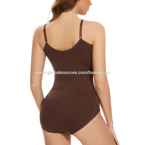  Bodysuit For Women - Tummy Control Seamless Tops Compression  Butt Lifting Shapewear Bodysuits - White XL/2XL