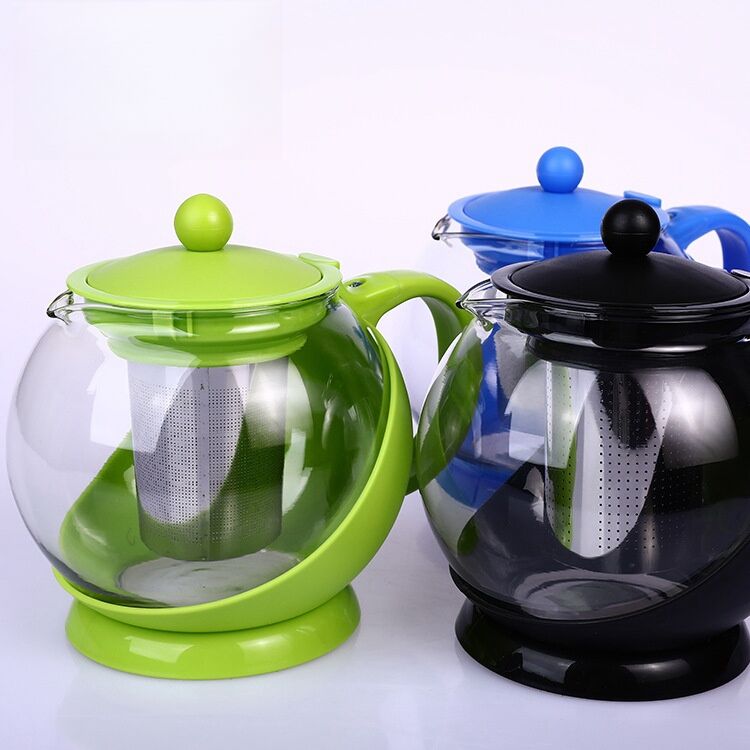 750ml Teapot with Removable Infuser Blooming Tea Maker Iced Tea
