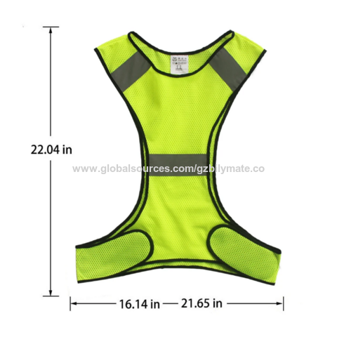 Gilet de sécurité réfléchissant orange Veste réfléchissante Running Vest à  Guangzhou - Chine Gilet de sécurité et gilet réfléchissant prix