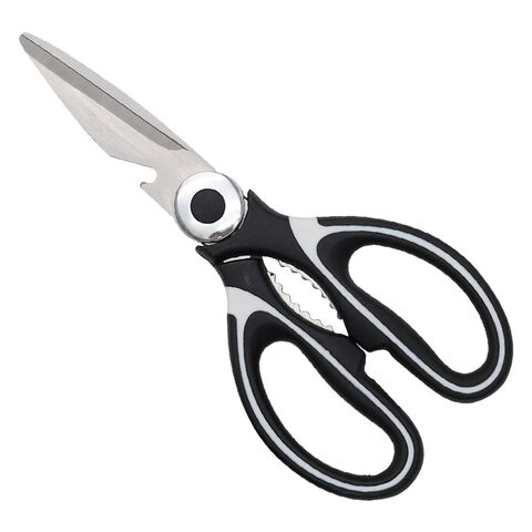1PC Kitchen Shears Kitchen Scissors Heavy Duty Stainless Steel Food Shears  For Cutting Meat, Fish, Poultry Shears Multipurpose Utility Scissors