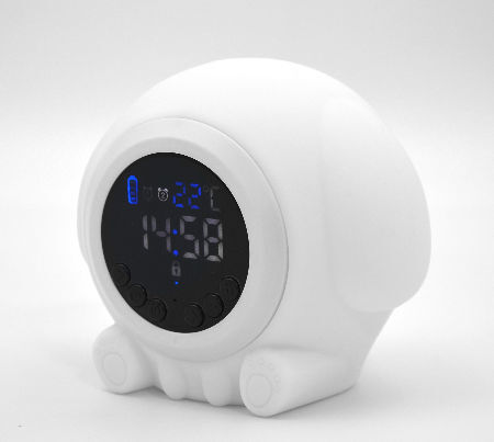 Sleep Trainer Lamp Snooze/nap Clock Sunrise Sunset 7 Color Led Night ...