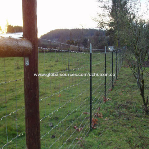 Barbed wire fence deals posts for sale