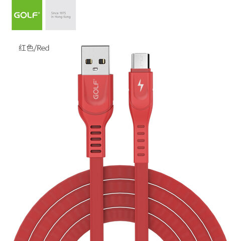 Protect half spring Micro usb cable for smart phone