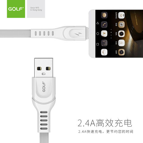 Protect half spring Micro usb cable for smart phone