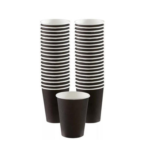 Copo de Papel Biodegradável de Alta Qualidade 350ml, Copos Compostáveis Feitos de Fibra de Bambu para B2B