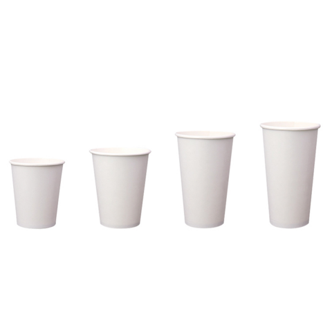 Copo de Papel Biodegradável de Alta Qualidade 350ml, Copos Compostáveis Feitos de Fibra de Bambu para B2B