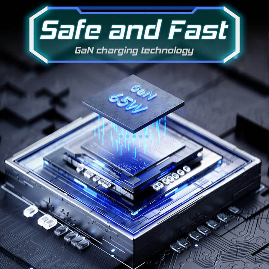 Buy Wholesale China Dual Usb Port 65w Gan Mobile Phone Charger Fast