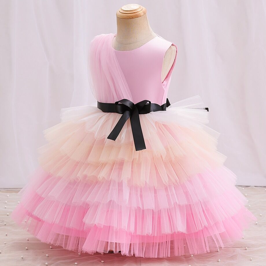 Buy Wholesale China Toddler Girl Birthday Party Princess Dress Flower ...