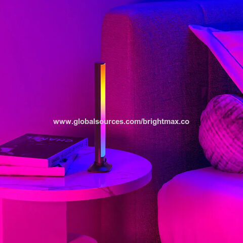 Barra de luz ambiental inteligente para decoración de salas de juegos y hogares inteligentes con control remoto