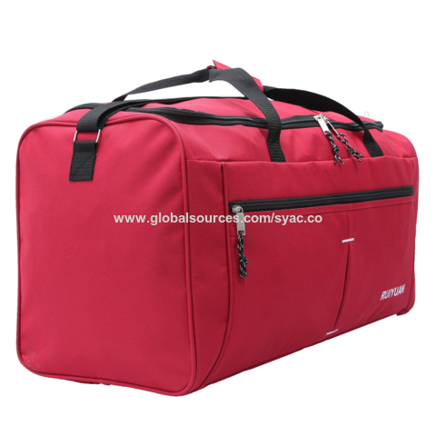 Acheter Sac de rangement de grande capacité, sac de voyage pliable et léger,  sac de rangement pour voyage d'affaires, sac de bagages pour femmes à  courte Distance, Portable