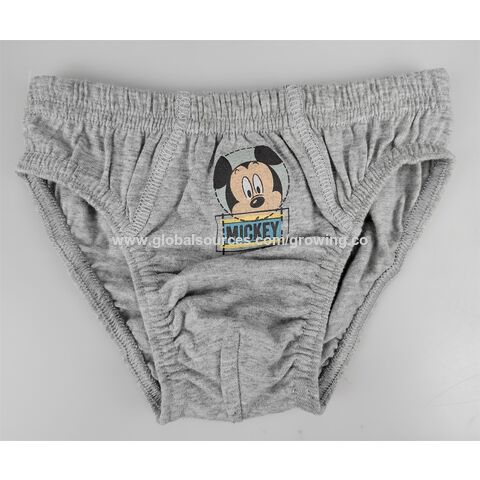 Kids Toddler Boys Girl Mickey Mouse Cartoon Underwear 95% Cotton Boxers  Panties