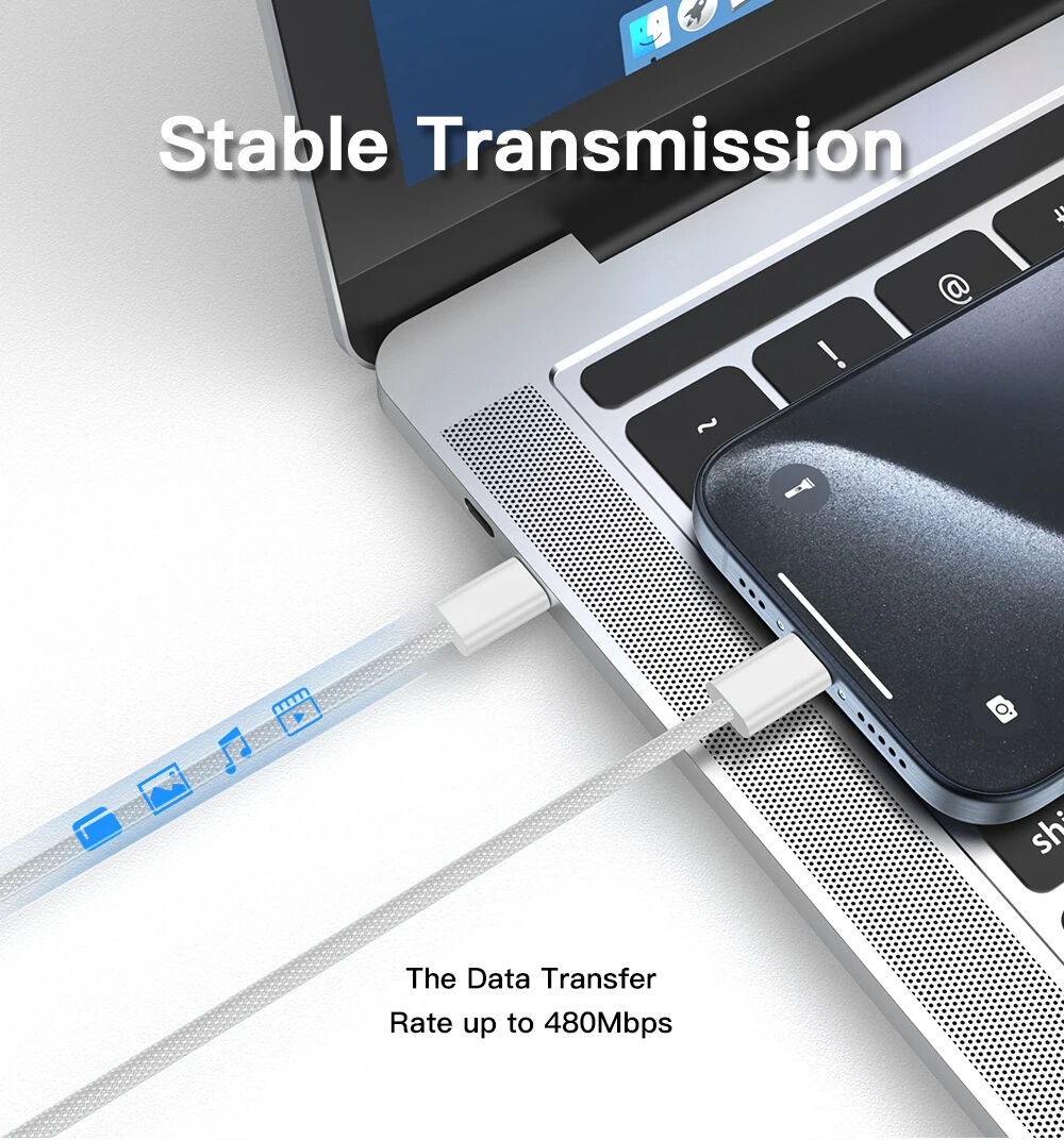 Universal Usb Maker Source Nylon Braided Apple Charging Cable Data Sync Fast Charge Usb To ...