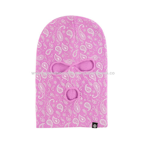 Pink ski mask balaclava Rosa Girlie woman' Sticker