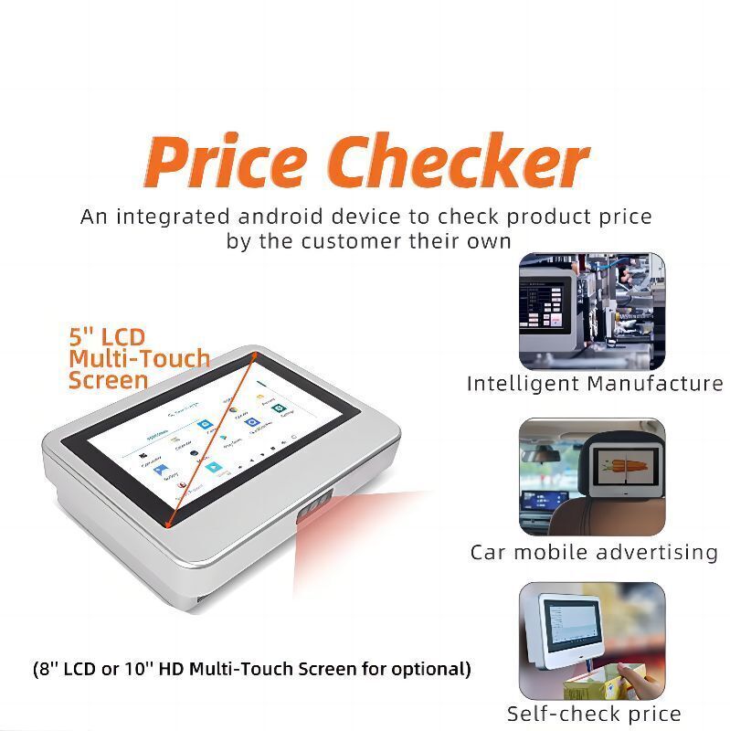Buy Wholesale China 1d/2d/qr Code Scanner Samll Price Checker For ...