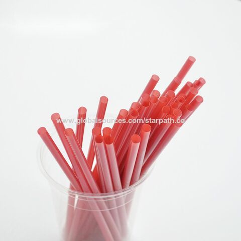 Pink Plastic Party Straws for sale