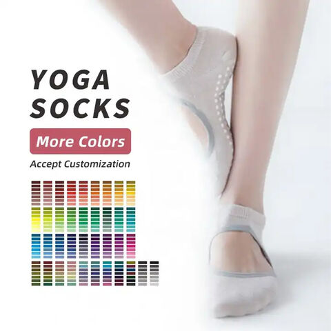 Women Cotton Breathable For Ballet Non Slip Sport Socks Dance