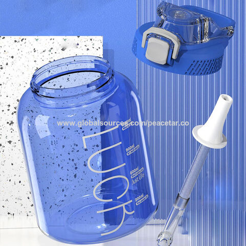 Light Blue Plastic Water Jug, Capacity: 1500 ml