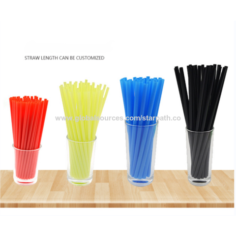 Oxo-Biodegradable Disposable Drinking Jumbo EcoStraws, Compostable