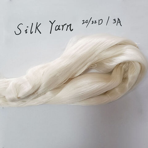 Purchase High Quality, Pure 3a 4a 5a 6a raw silk yarn for weaving 