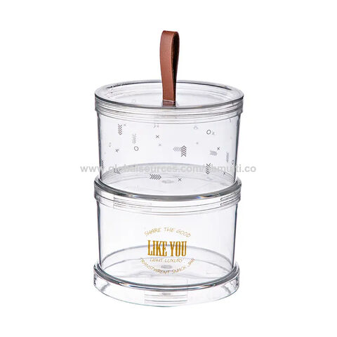 Divided Serving Tray with Lid and Handle Snackle Box Charcuterie Container  Portable Snack Platters Clear Organizer for Candy
