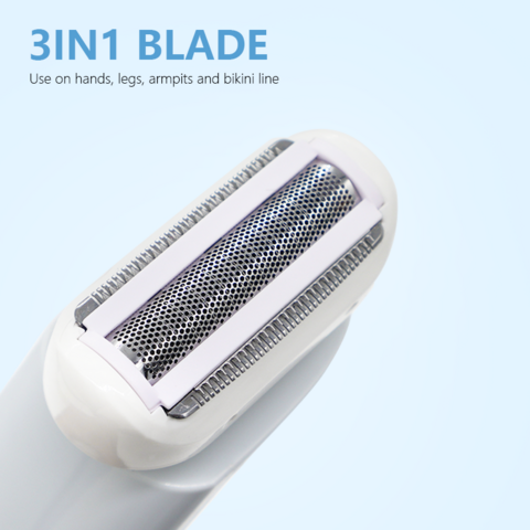 Vanhong Fabricant OEM Rasoirs Électriques pour Femmes Tondeuse à Cheveux IPX7 Étanche Rechargeable Type-C