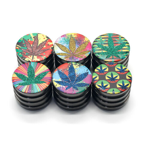 63 mm print weed Crusher herb grinder