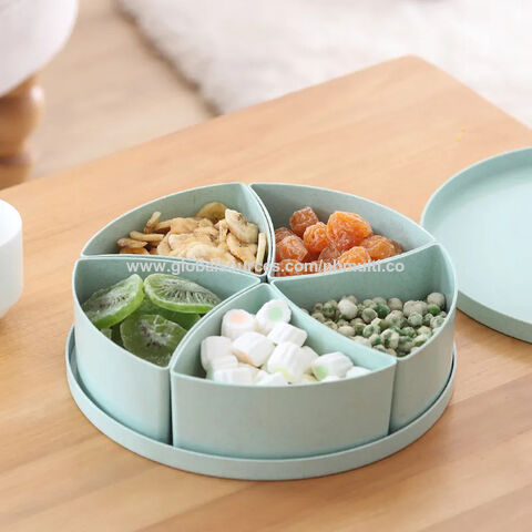 3 Tier Ceramic Bento Box Stacking Porcelain Food Boxes W Lid Vegetables