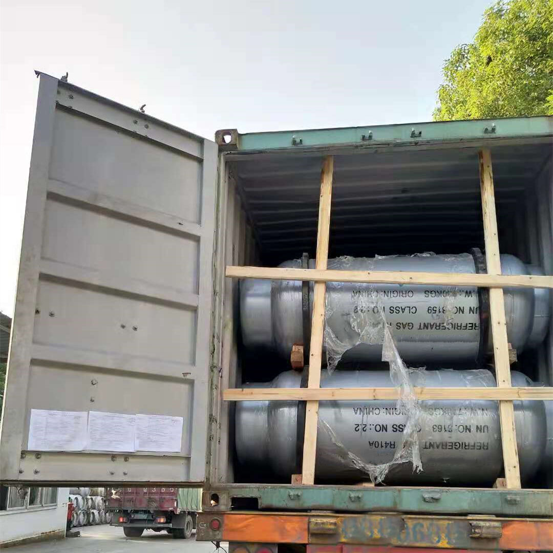 R227ea Custom Made 99.9% Purity R227ea Refrigerant Gas 926l Ton Tank Ton ...