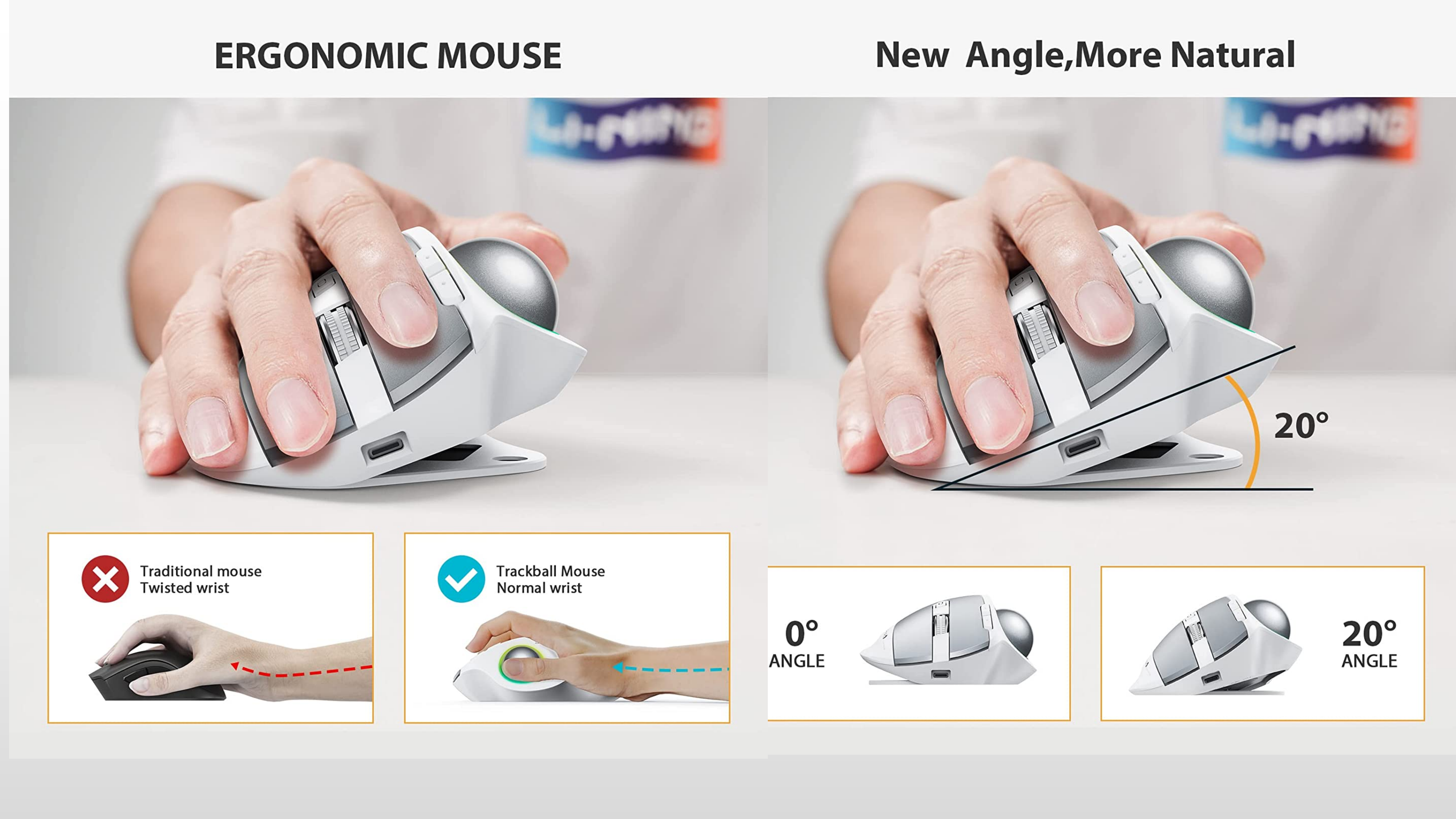 Trackable Mouse Function Buy Wholesale China Wireless Trackball Mouse 2.4g / Bluetooth Three ...