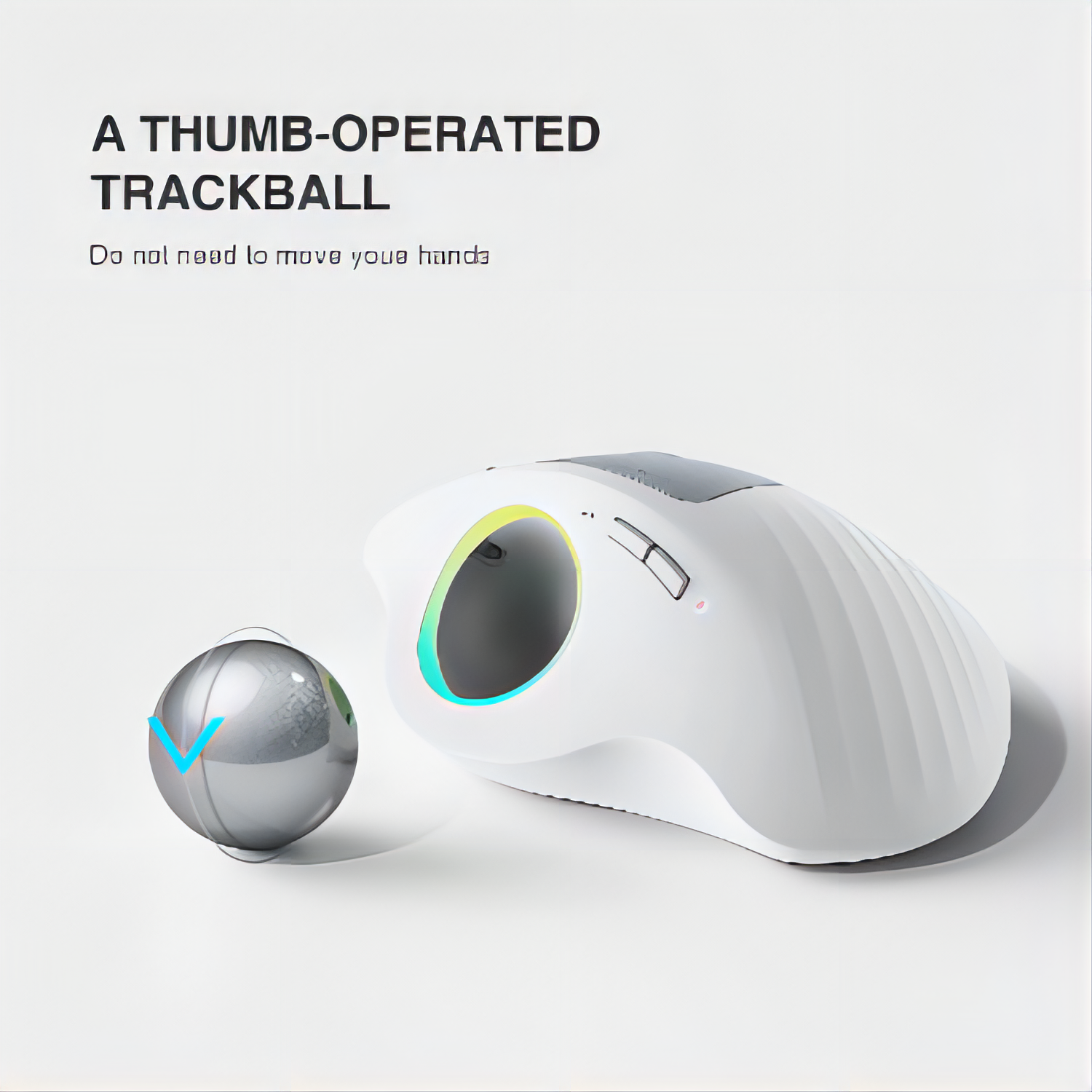 Buy Wholesale China Wireless Trackball Mouse 2.4g / Bluetooth Three ...