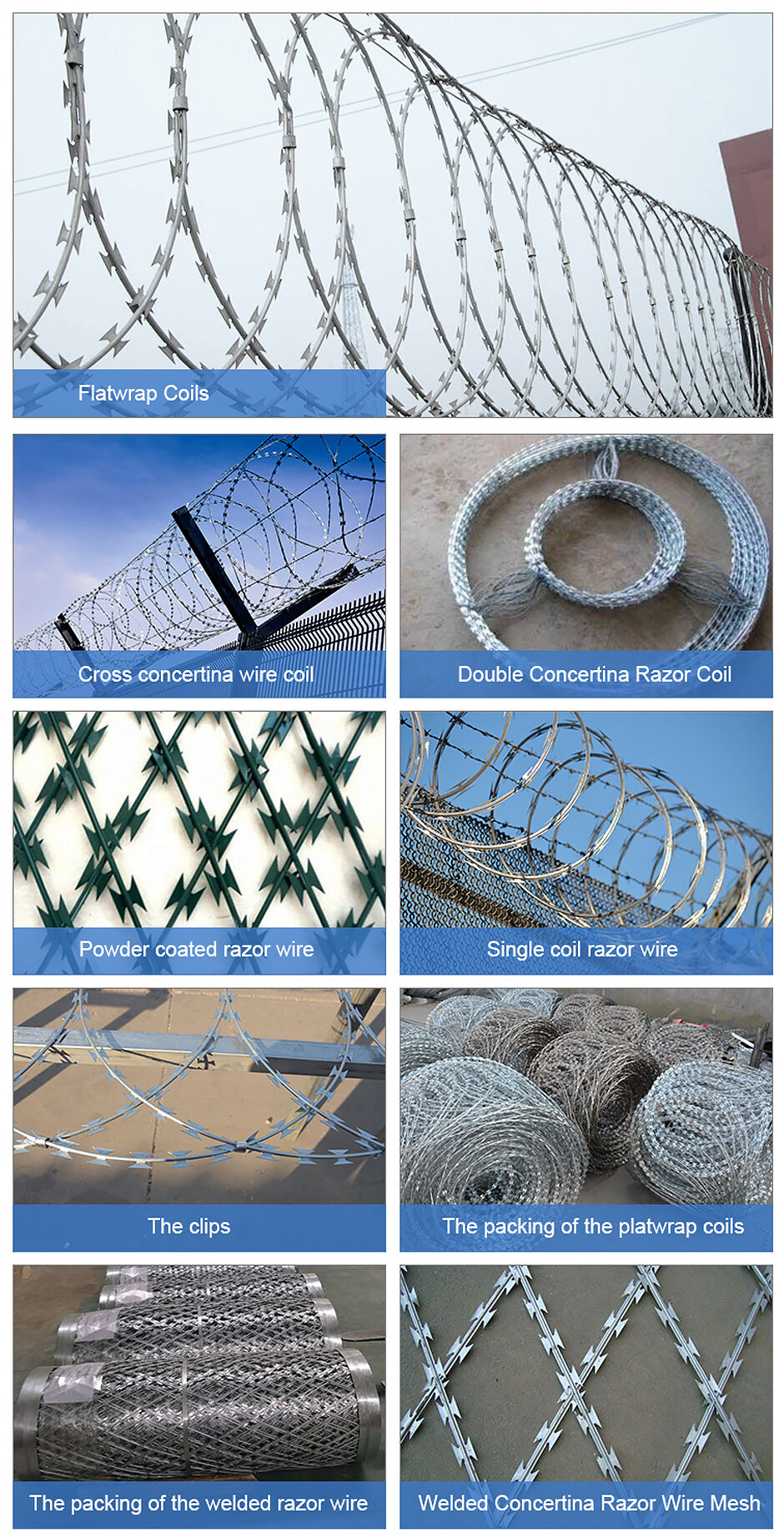 Barbed Wire Razor Wire Clip Buy Wholesale China Hot Sale Razor Barbed Wire For Fencing, Concertina ...