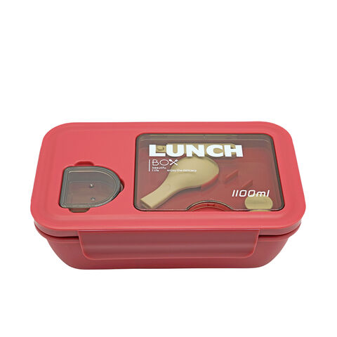 Plastic Lunch Box Portable for Kids Adult Office 1100ml/1000ml 2