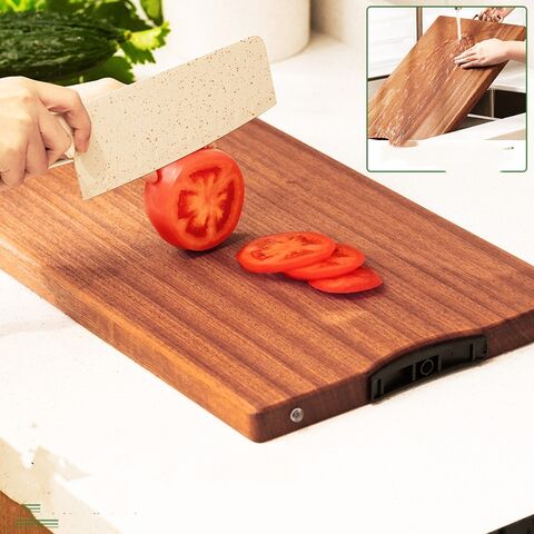 Natural Bamboo Cutting Board for Kitchen Stovetop and Countertop Cutting  Board with Legs Wooden Chopping Board with Groove - China Wood Cutting Board  Bulk and Wood Cutting Board Large price