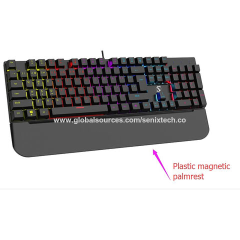 SteelSeries Apex 5 Mechanical Gaming Keyboard – RGB Illumination – Hybrid  Blue Switch