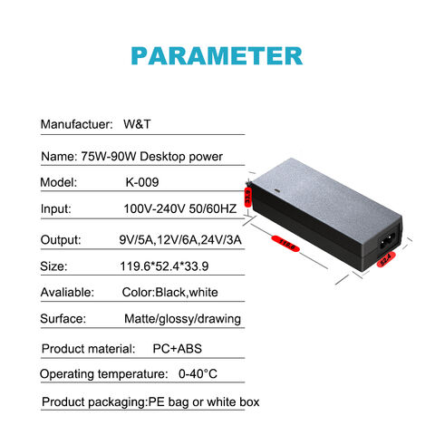 18V 5A power adapter for building intercom surveillance camera access  control power supply 18V switching power supply