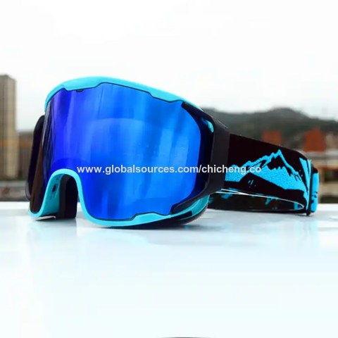 Ski Goggles Popu Coated Pc Lens Snowboard Goggles Double Anti-fog