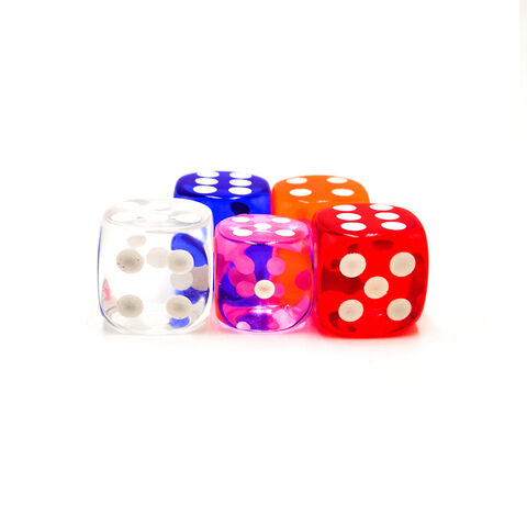 Buy Wholesale China Random Color 16 Mm Blank Dice Acrylic Dice