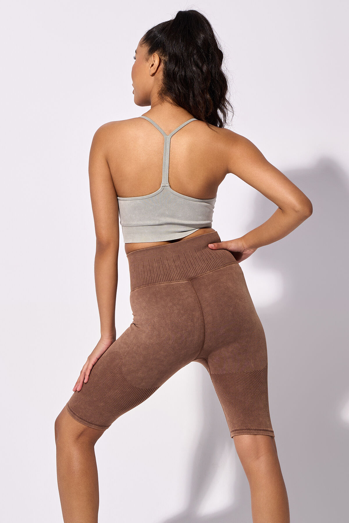 Grid Tights Yoga Pants, Women Seamless High Waist Leggings, Breathable Gym  Fitness Push Up Clothing Girl Yoga Pant - Walmart.com