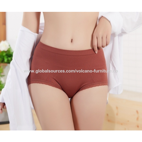 Medium Waist Briefs Girls' Comfortable Cotton Crotch Women's Underwear -  China Women Underwear and Plus Size Underwear price