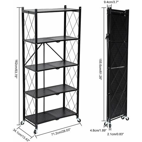 Foldable cheap kitchen rack