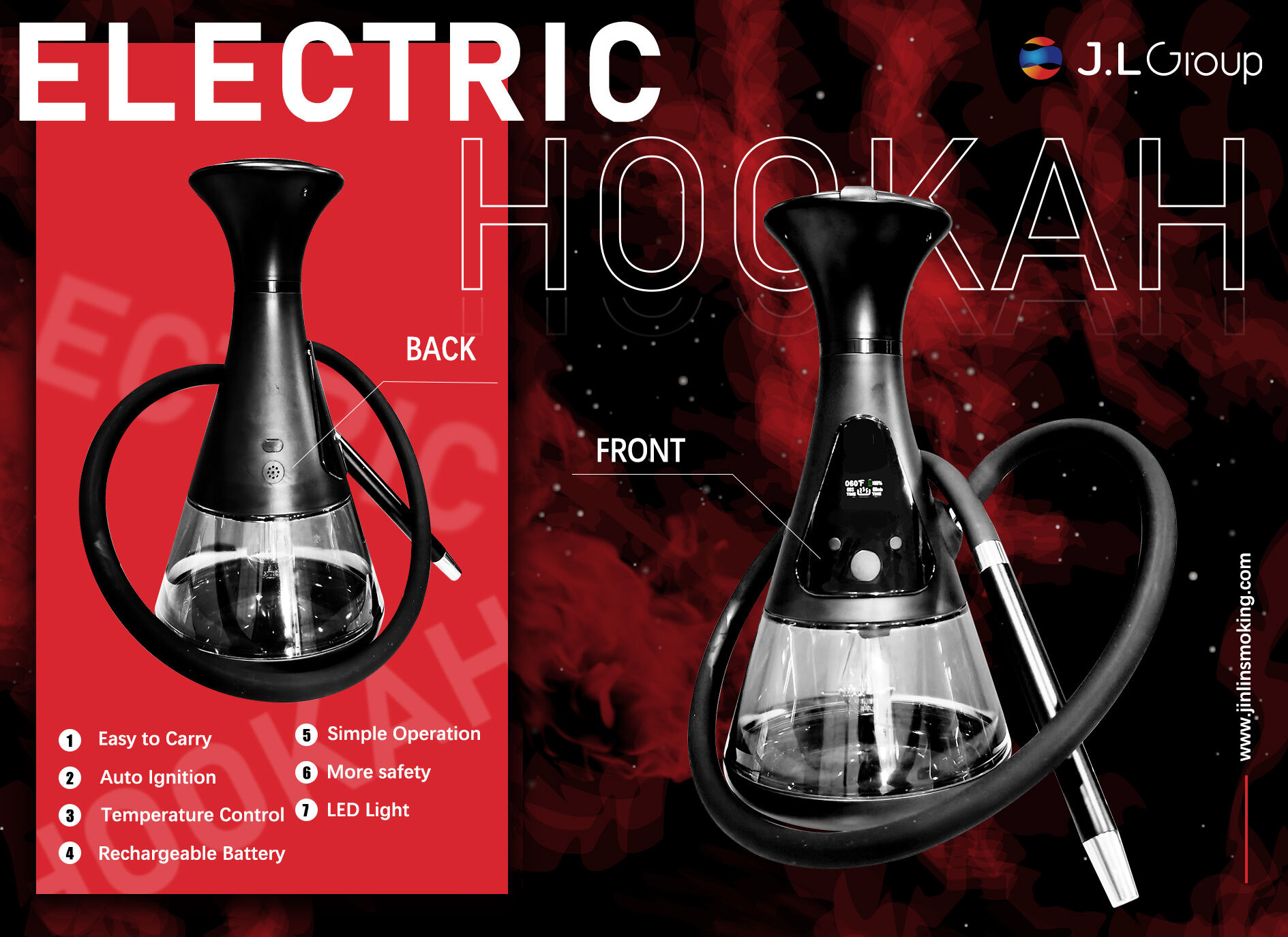 China Electronic Hookah Manufacturers Suppliers Factory