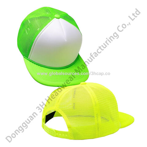 Buy Wholesale China Classic Mesh Adjustable Plain Blank Trucker Cap Hat & Plain  Blank Trucker Cap Hat at USD 1.35