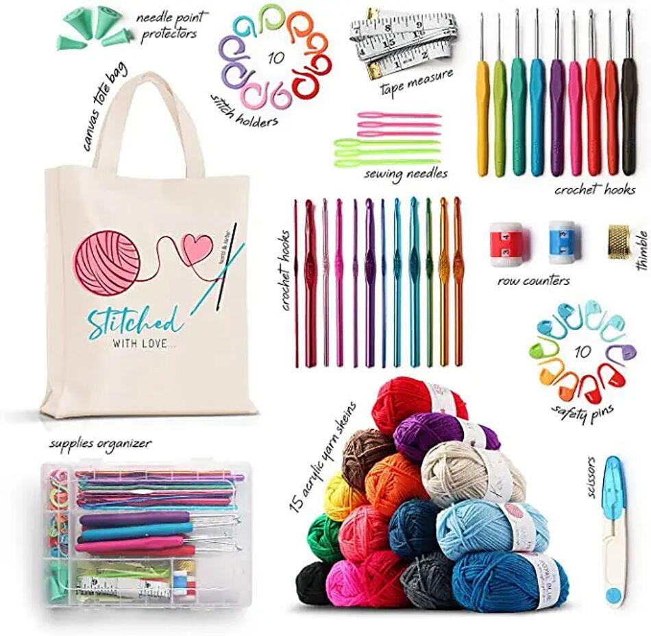 Factory Direct High Quality China Wholesale 73-piece Sewing Notions  Colorful Crochet Tool Kit Needles Hook Aluminum Knitting Wool Sewing  Storage Kit Knitting Notion Yarn Set $7.85 from Yum Tin Box (Manufactory)  Co.