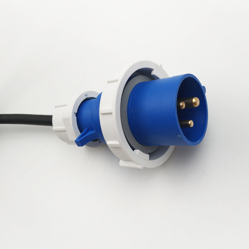 Cee Iec 60309 (1p+n+pe) 16a 250v Industrial Grounded Power Cord, Iec 60309 (1p+n+pe), Iec 60309